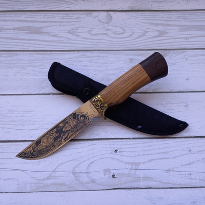 Нож Pirat FB80 Лесной, сталь 65х13