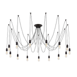 Citilux Эдисон CL451152 Люстра паук Венге