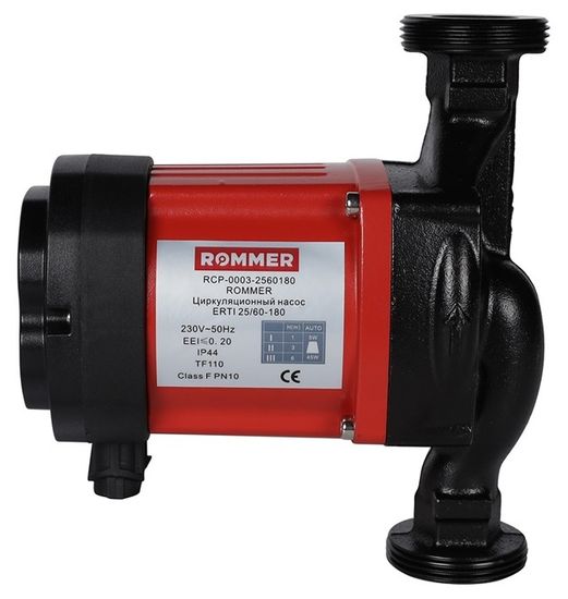 Циркуляционный насос Rommer ERTI 25/60-180 с частотным регулированием (RCP-0003-2560180)