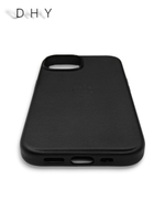 Кожаный чехол Leather Case iPhone 15, Black Черный