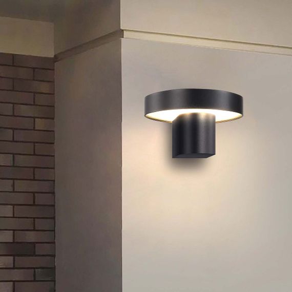 Уличный настенный светодиодный светильник Favourite Grybas 4640-1W