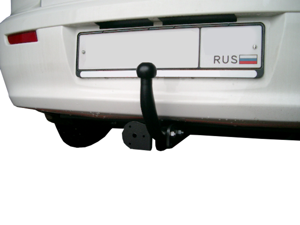 Фаркоп Mitsubishi Lancer X 2007-2012, кроме модификации Evolution, только передний привод, только дорейстайлинговая версия, условно-съемный,(без электрики) Трейлер.7130