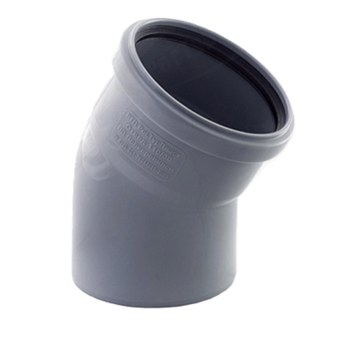 Отвод ВК ПП 110х30, короб, серый,РТП (50/1)