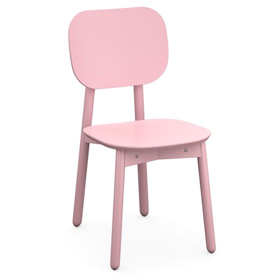 Стул saga, розовый