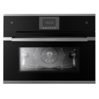 Компактный духовой шкаф с паром Kuppersbusch CBD 6550.0 S3 Silver Chrome