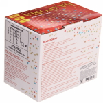 Гирлянда для улицы БАХРОМА ш3м* в40/60см 100 ламп LED, прозр. пров, 8 реж, IP-54, Красный (возможность соединения)