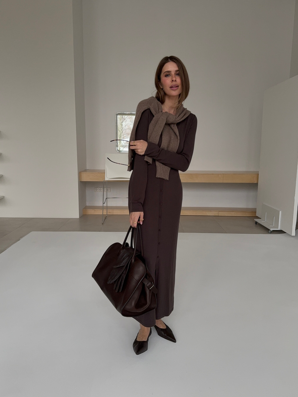 Платье SARA, ардезия