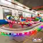 Страшные американские горки «Адреналин», 10 кабин 20 мест, 16×8×3 м