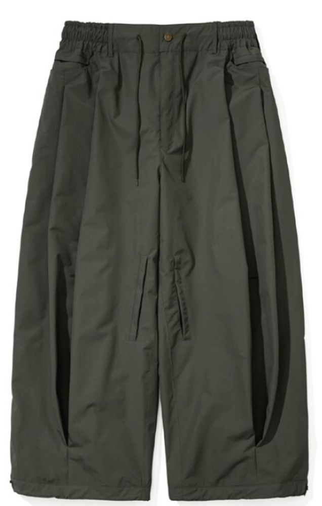 Штаны BSRabbit BS LOGO NEW SUPER WIDE VENTILATION PANTS DARK KHAKI
