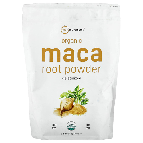 Micro Ingredients, Органический порошок из корня маки, 907 г (2 фунта)