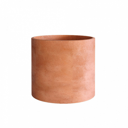 Кашпо CYLINDER RED CLAY D25 H25