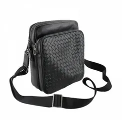 Сумка мужская кожаная Bottega Veneta через плечо
