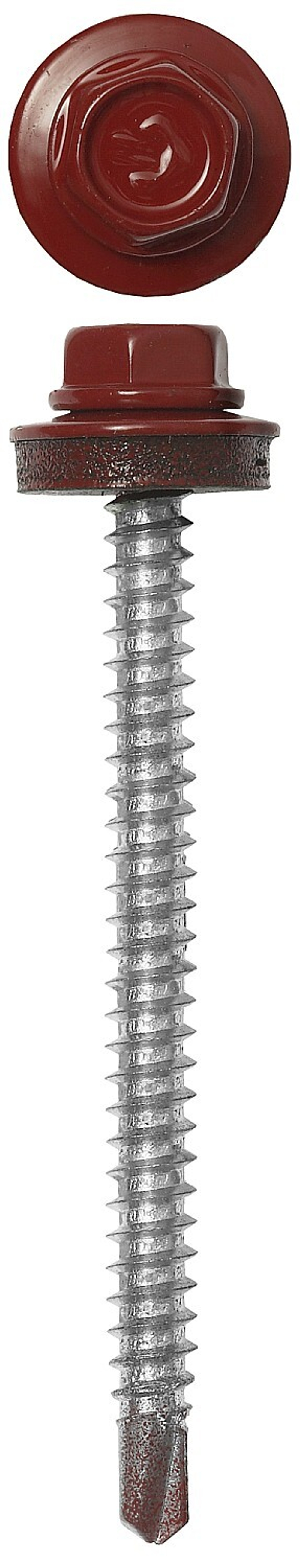 ЗУБР СКД 3003, 38 х 4.8 мм, рубин.-красн., 1600 шт, кровельный саморез (4-300310-48-038-3003)