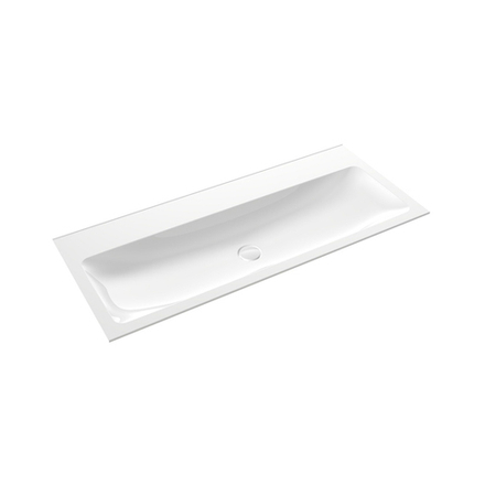 Раковина Emco Vanity units 9577 114 21 накладная 120 см, цвет белый