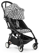 Коляска прогулочная Stokke YOYO3 рама чёрная Black Zebra