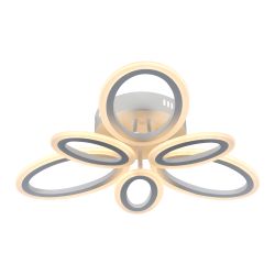 Светильник потолочный Rivoli Kora 6048-106 светодиодный с пультом 96 Вт 3000К-6000К LED модерн | Интерьерные светодиодные светильники