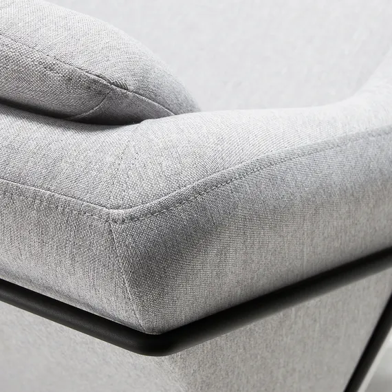 Диван Brida светло-серый от La Forma | Купить в Hallberg.ru