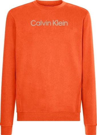 Мужская теннисная кофта Calvin Klein PW Pullover - red orange