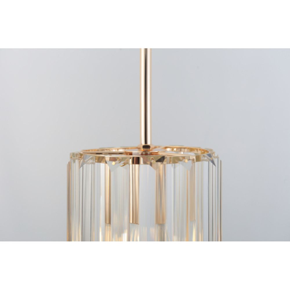 Светильник подвесной (подвес) Rivoli Suzanne 1052-201 1 х Е27 40 Вт хрусталь | Хрусталь