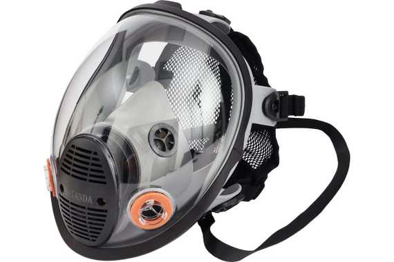 Маска Baianda EK201 (аналог 3M-6800), полнолицевая, панорамная