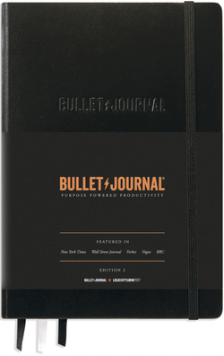 Блокнот Leuchtturm1917 Bullet Journal Edition 2 (363572) A5, 206 стр. в точку, черный