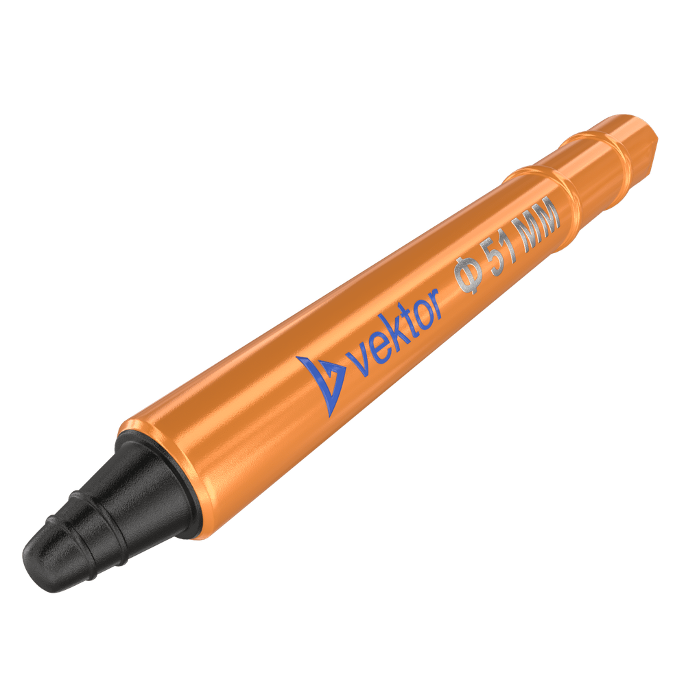 Наконечник для глубинного вибратора Vektor Ф 51 мм