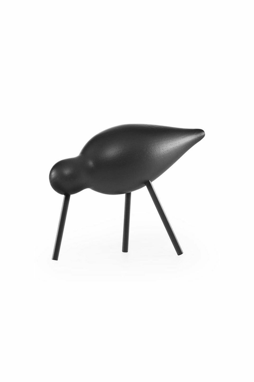Птица декоративная коллкция Shorebird Medium Black NORMANN COPENHAGEN 11х15х55