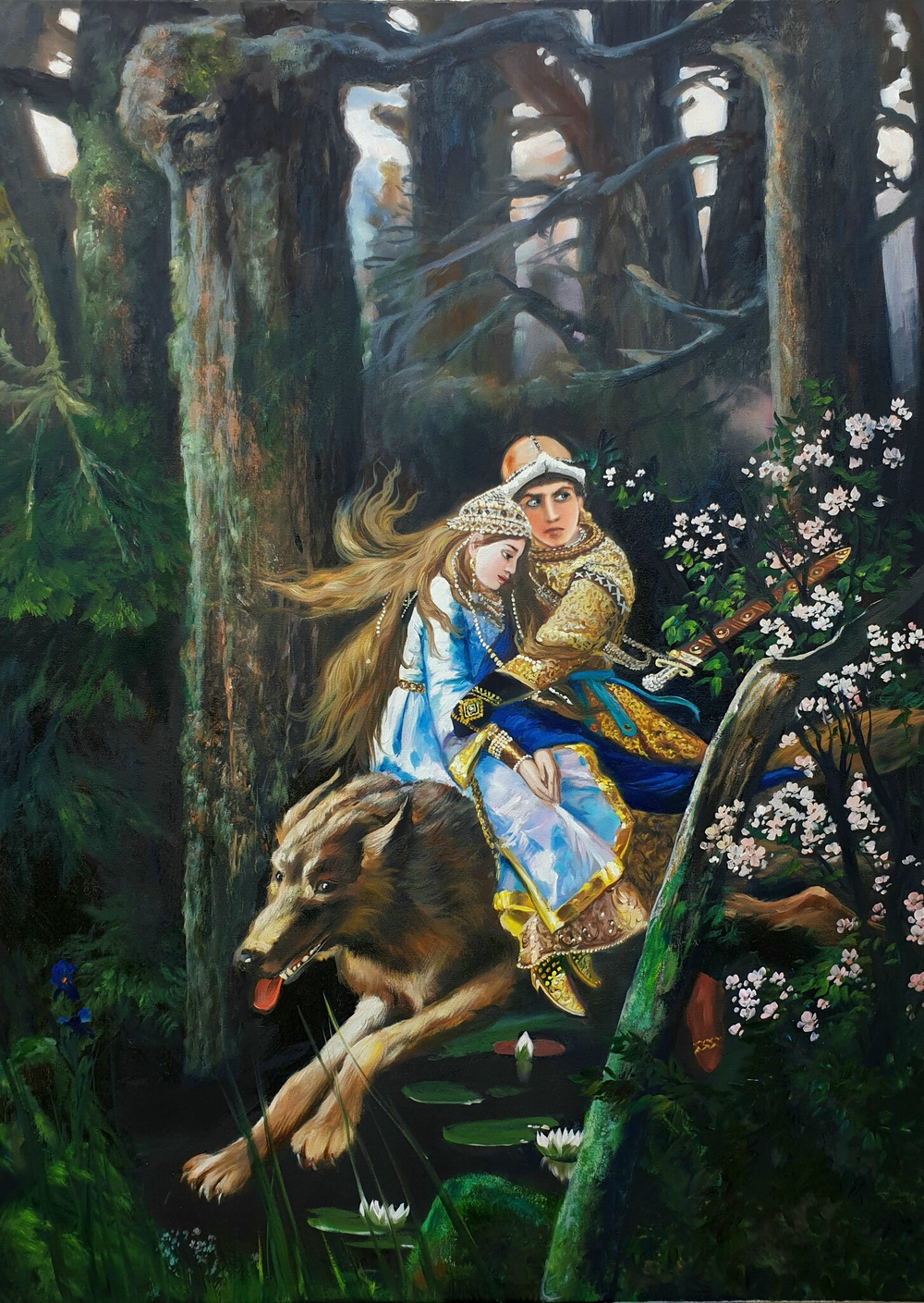 Иван-царевич на Сером волке