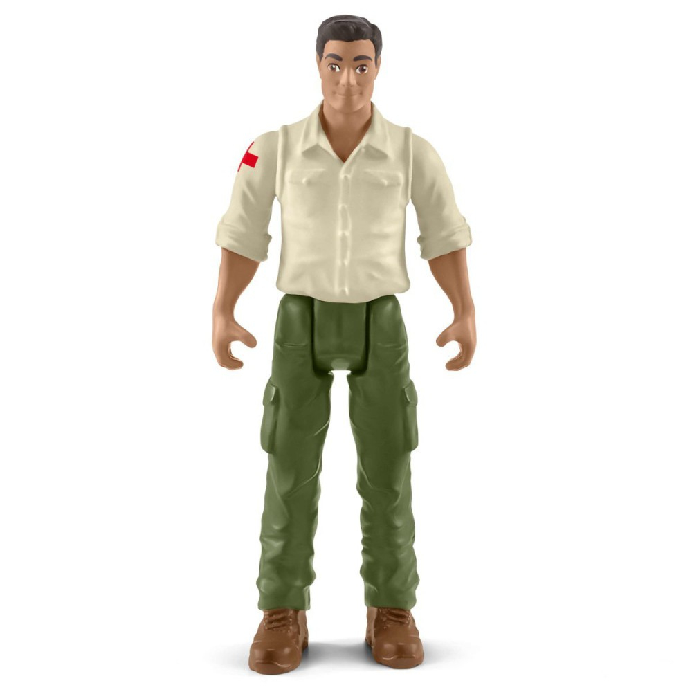 Schleich S 42475 — Игровой набор Schleich грузовик спасения животных 45 деталей — фото 12