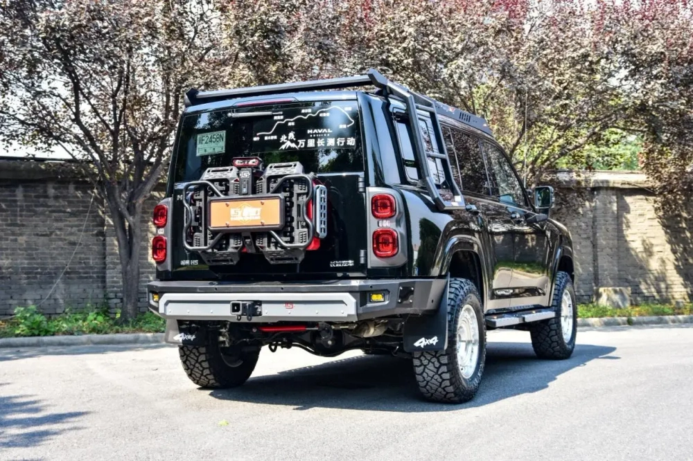 Бампер силовой задний для Haval H9 2024 Хавал Хавейл Защита бампера