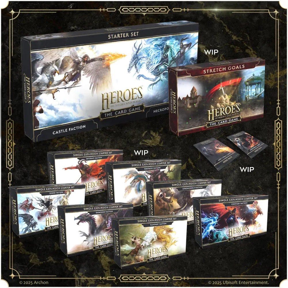 Heroes of Might & Magic: The Card Game - настольная игра