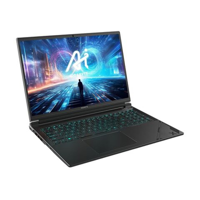 Ноутбук Gigabyte G6X 9MG, 16" (1920x1200) IPS 165 Гц/Intel Core i7-13650HX/16 ГБ DDR5/512 ГБ SSD/NVIDIA GeForce RTX 4050 для ноутбуков (6 Гб)/Без системы, Серый (9MG-42KZ853SD)