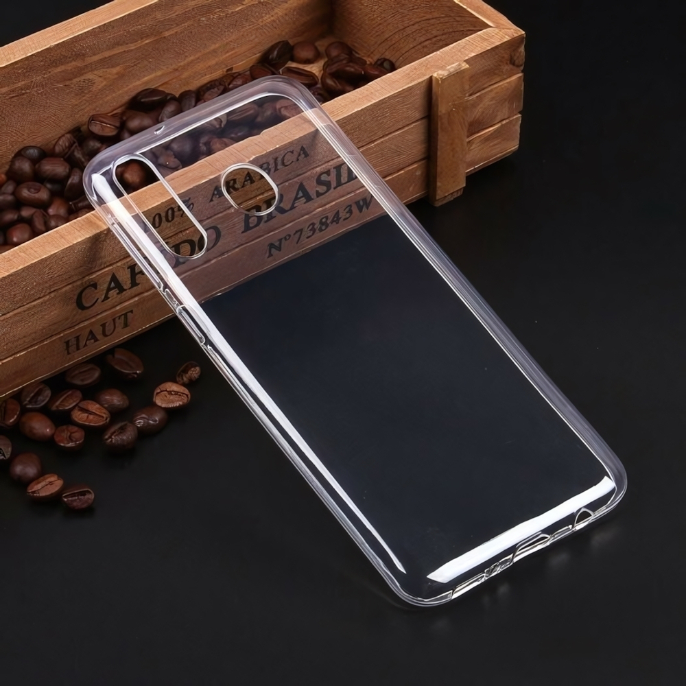 Силиконовый чехол для Samsung Galaxy M30, 1 мм, 008291-1 Прозрачный
