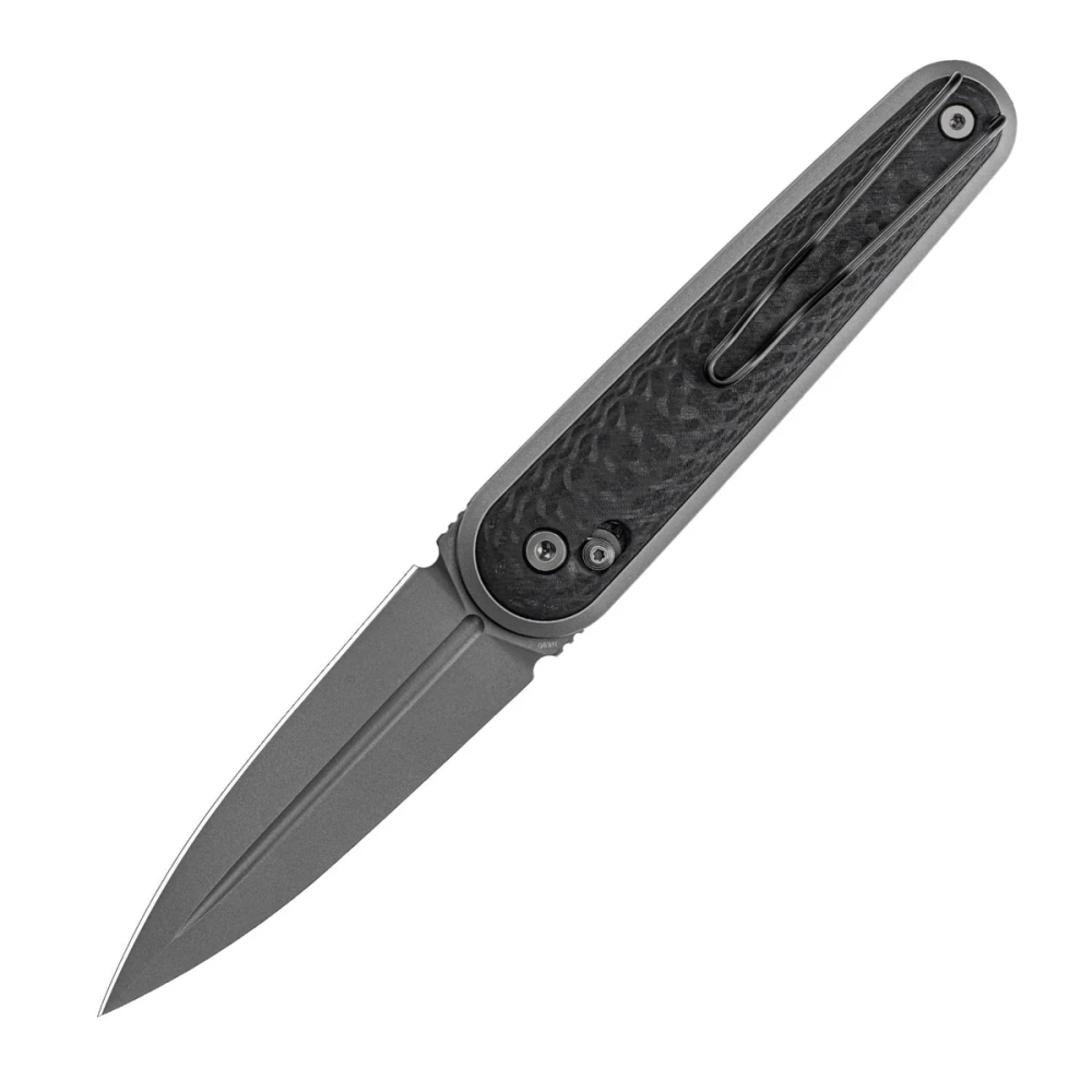 Нож складной SRM 251MB-GB Twin Gray Ti (N690, Carbon Fiber/G10/Aluminium)