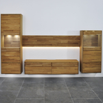 Декоративная панель 180х2х36, Михаэлла, для гостиной, украшение на стену, массив дуба, Dipriz