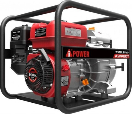 Мотопомпа бензиновая A-iPOWER AWP 80Т для грязной воды 30231