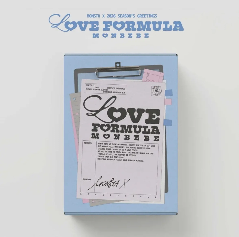 MONSTA X - 2026 SEASON'S GREETINGS - LOVE FORMULA MONBEBE