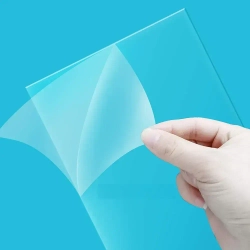 ПЭТ листовой прозрачный. Формат А3 (420х297 мм) Толщина 0,5 мм. 1 штука.