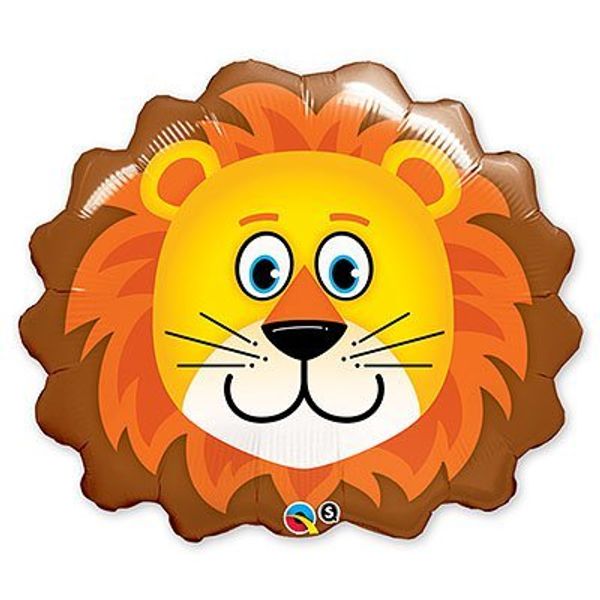Шар фигура Голова льва 74см