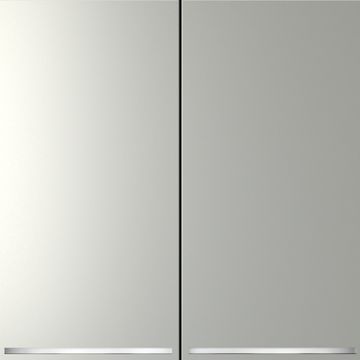 Выключатель встраиваемый VOLTUM S70 двухклавишный с подсветкой 10А, (сталь)