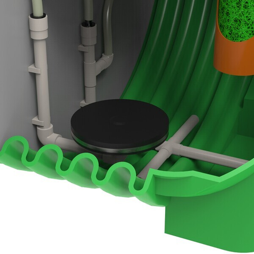 BioBox Aero Pro 12 long Родлекс 5000 л. горизонтальный / 3200 л. в сутки / До 13 чел. / принудительный сброс / компрессорный аэрация (2400x1740x2800см;232кг;) - арт.560049