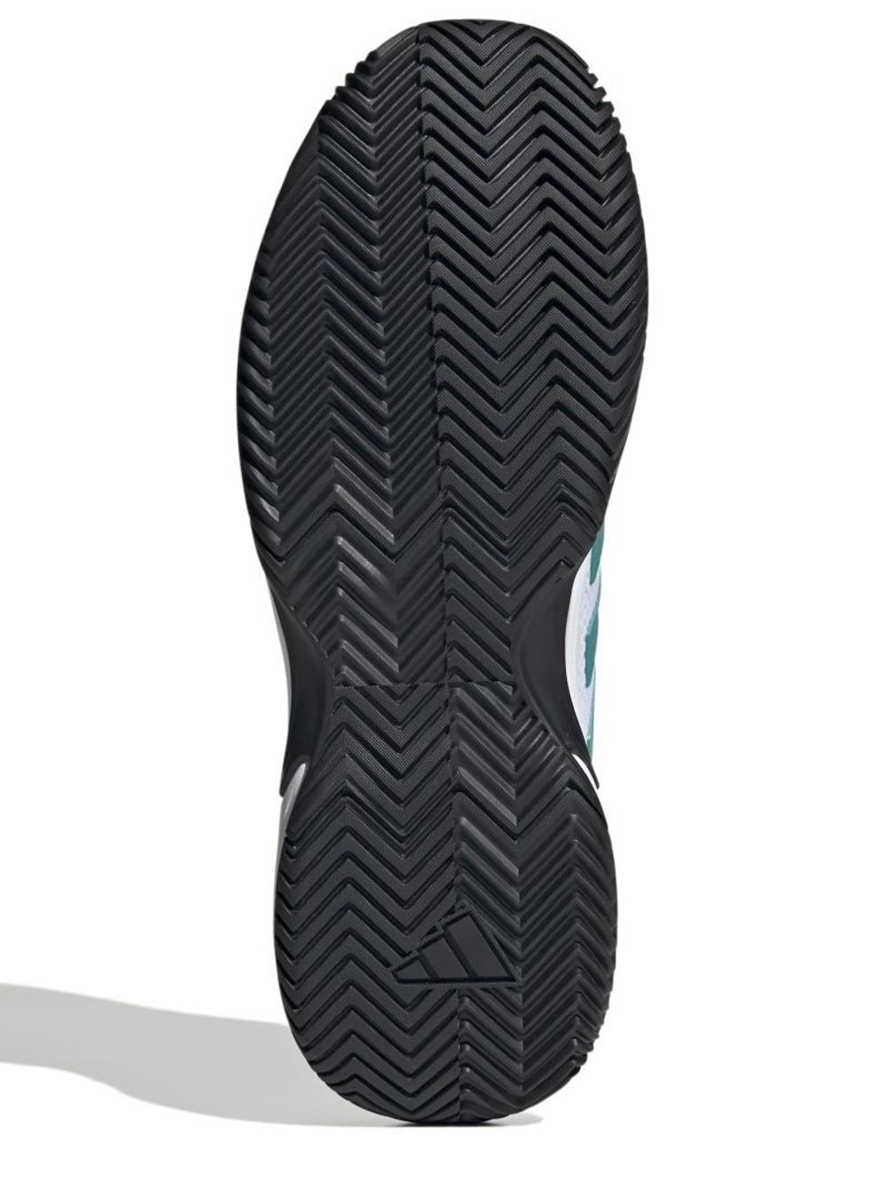 Мужские кроссовки теннисные Adidas GameCourt 2 M - cloud white/pure teal/core black