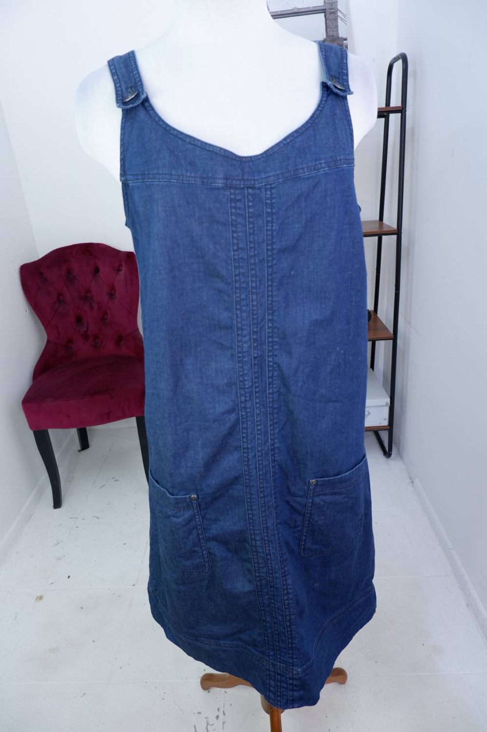 Сарафан Mia Linea джинсовый, визуально 50 размер