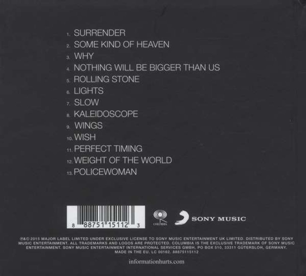 Hurts / Surrender (Deluxe Edition)(CD)