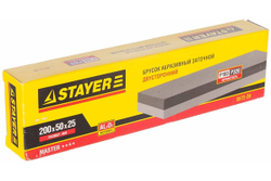 Брусок абразивный двухсторонний 200 мм Stayer 3572-20
