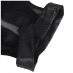 Кожаное платье Ohyeah с сетчатыми вставками, XS-S