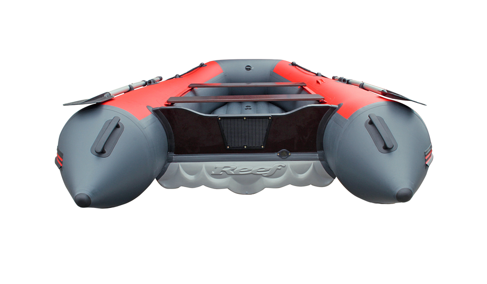 Лодка ПВХ POLAR BIRD PB-385M New Merlin (Кречет) + 2х-тактный лодочный мотор HIDEA HD30FES