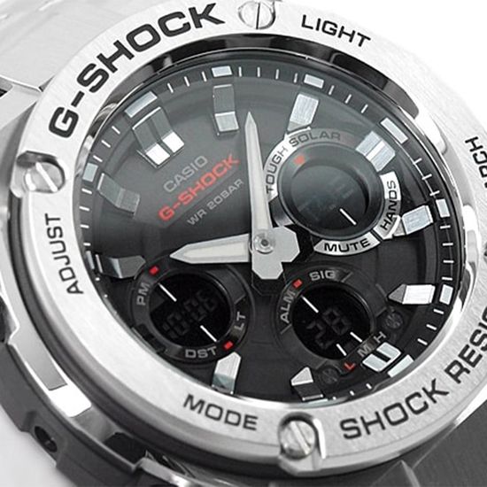 Японские наручные часы Casio G-Shock GST-S110D-1A с хронографом