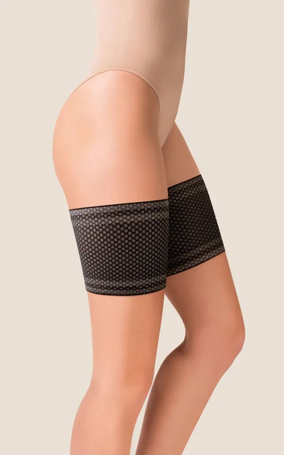 511 Satynowa opaska Nero