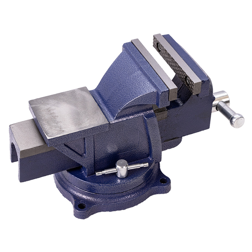 ST420-4 Тиски слесарные с наковальней 100 мм